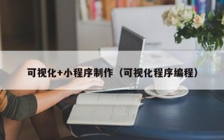 平湖可视化+小程序制作（可视化程序编程）